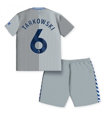 Everton James Tarkowski #6 Tredje trøje Børn 2023-24 Kort ærmer (+ korte bukser)
